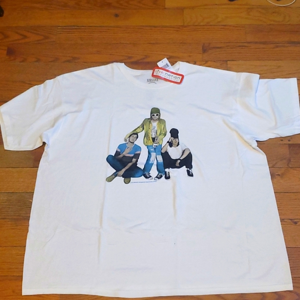 Nirvana men's T-shirt.   Size 2XL